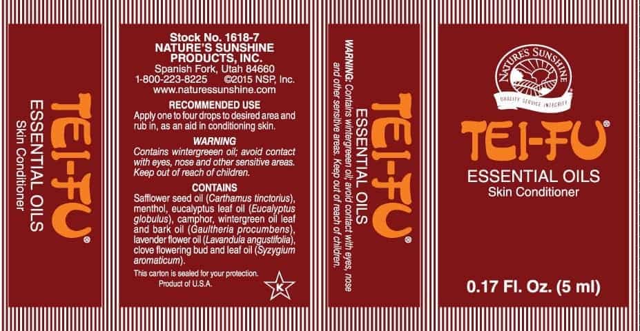Tei Fu Essential Oil Blend - Pocket-Size