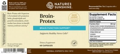Brain Protex Label - Memory Aid